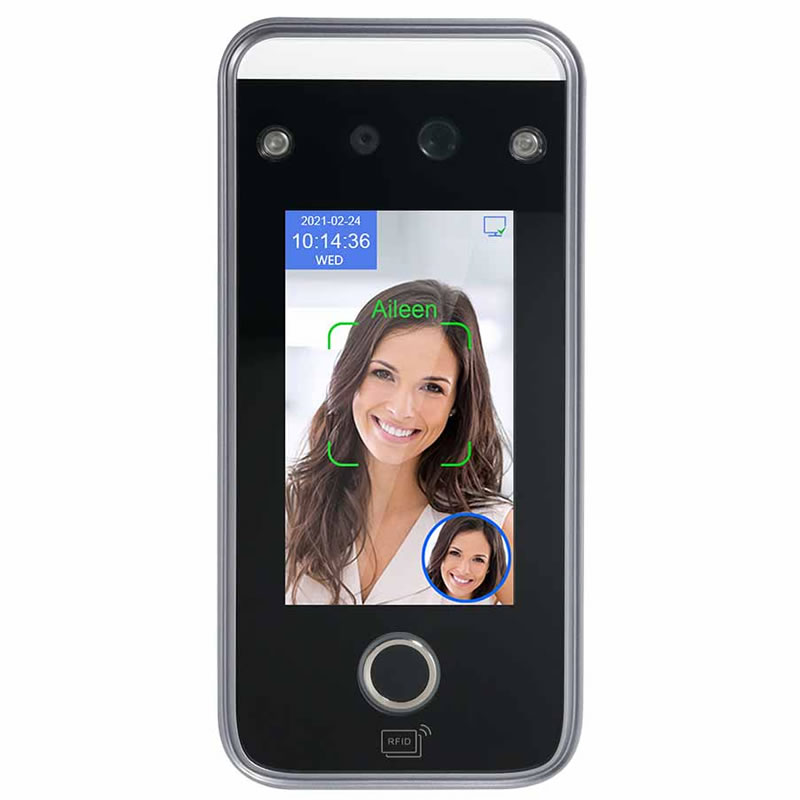 AI06F Dynamic Face and Fingerprint Recognition Terminal